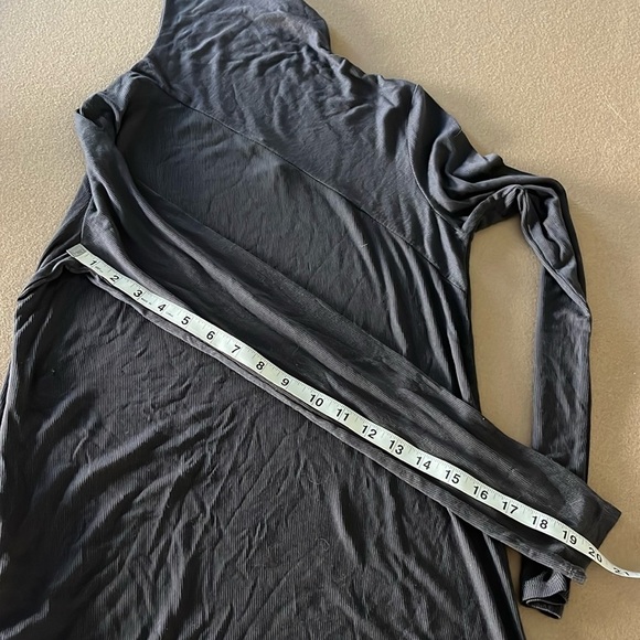 AG Adriano Goldschmied Women's Chels Ribbed Knit Fitted Longsleeve Turtleneck- M - Picture 8 of 10